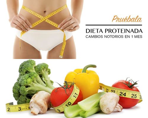 Tratamiento dietas proteinadas.